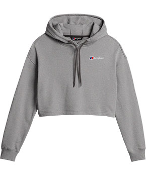 Berghaus Cropped Logo Hoodie Women