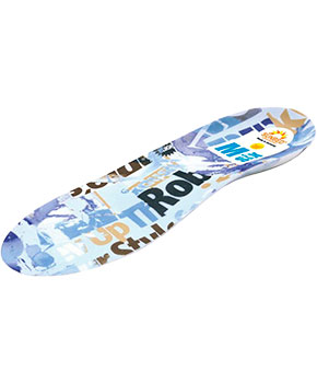 sunbed Einlegesohle SIX