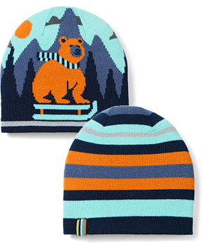 Smartwool Kids' Reversible Art Beanie