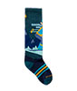 Kids' Wintersport Full Cushion Mountain Moose Pattern OTC Socks