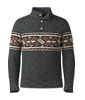 Men's Heavy Henley Sweater