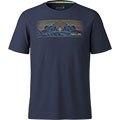 Mountain Sunrise Active Short Sleeve Graphic Tee