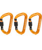Sender Screwgate 3-Pack Carabiners