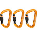 Sender Screwgate 3-Pack Carabiners