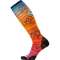 Ski Zero Cushion Geo Peaks Print OTC Socks