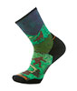 Trail Run Targeted Cushion Neature Print Crew Socks