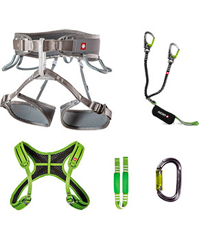 Ocun Via Ferrata Twist + Chest Set